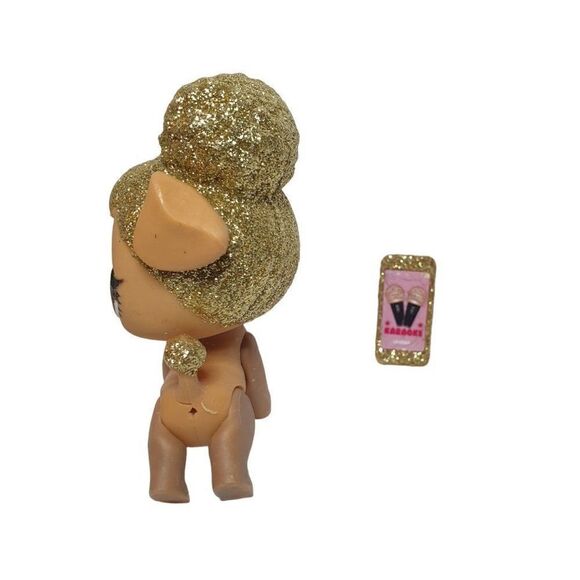 LOL Surprise Pets Pup BEE Series 3 Gold Glittered Pets Mini Figure Playset - Picture 3 of 4